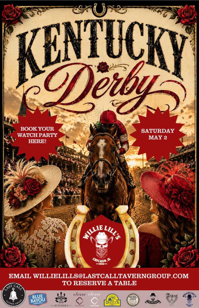 Kentucky Derby Watch Party - Willie Lill’s - May 2, 2026